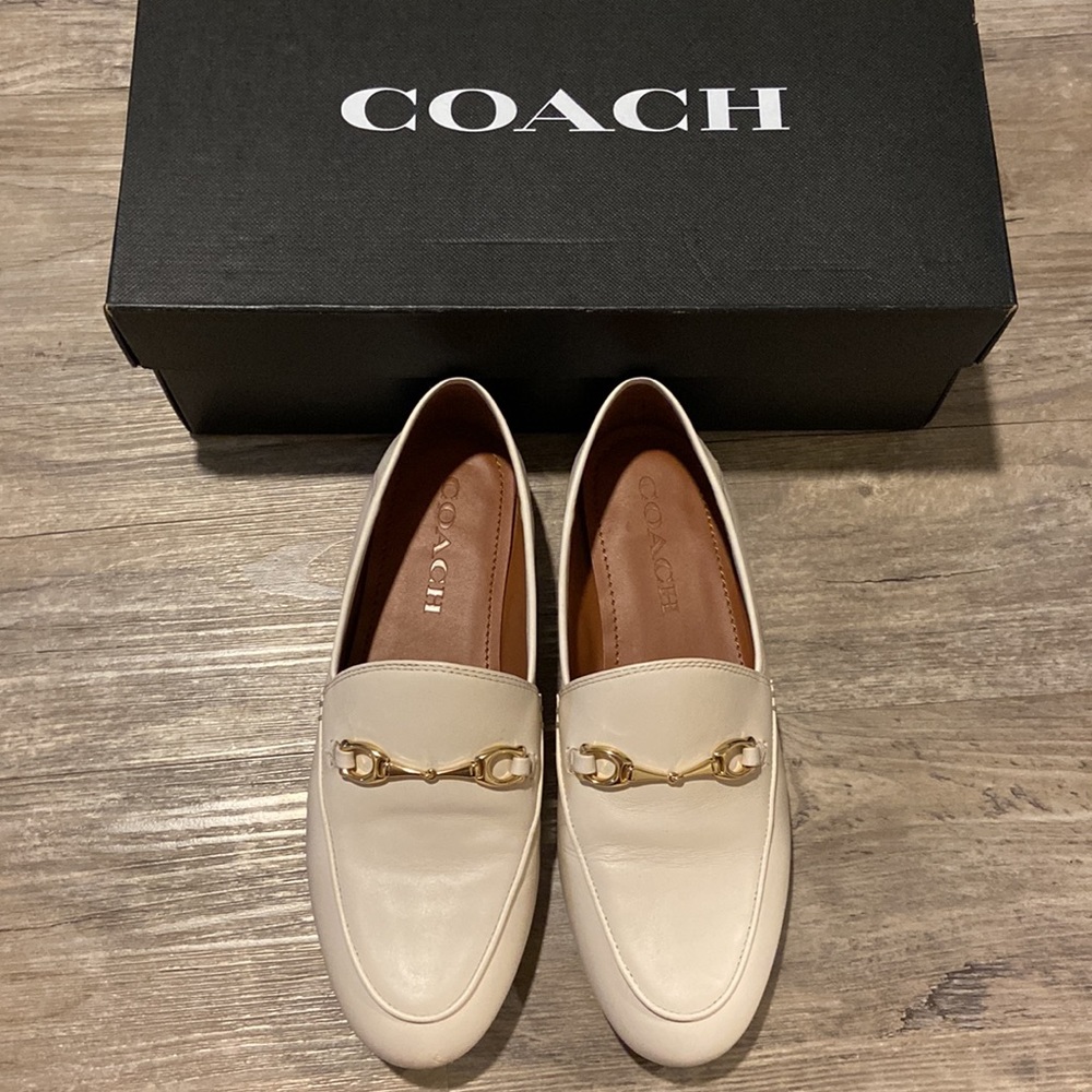 Coach Haley Leather Loafer